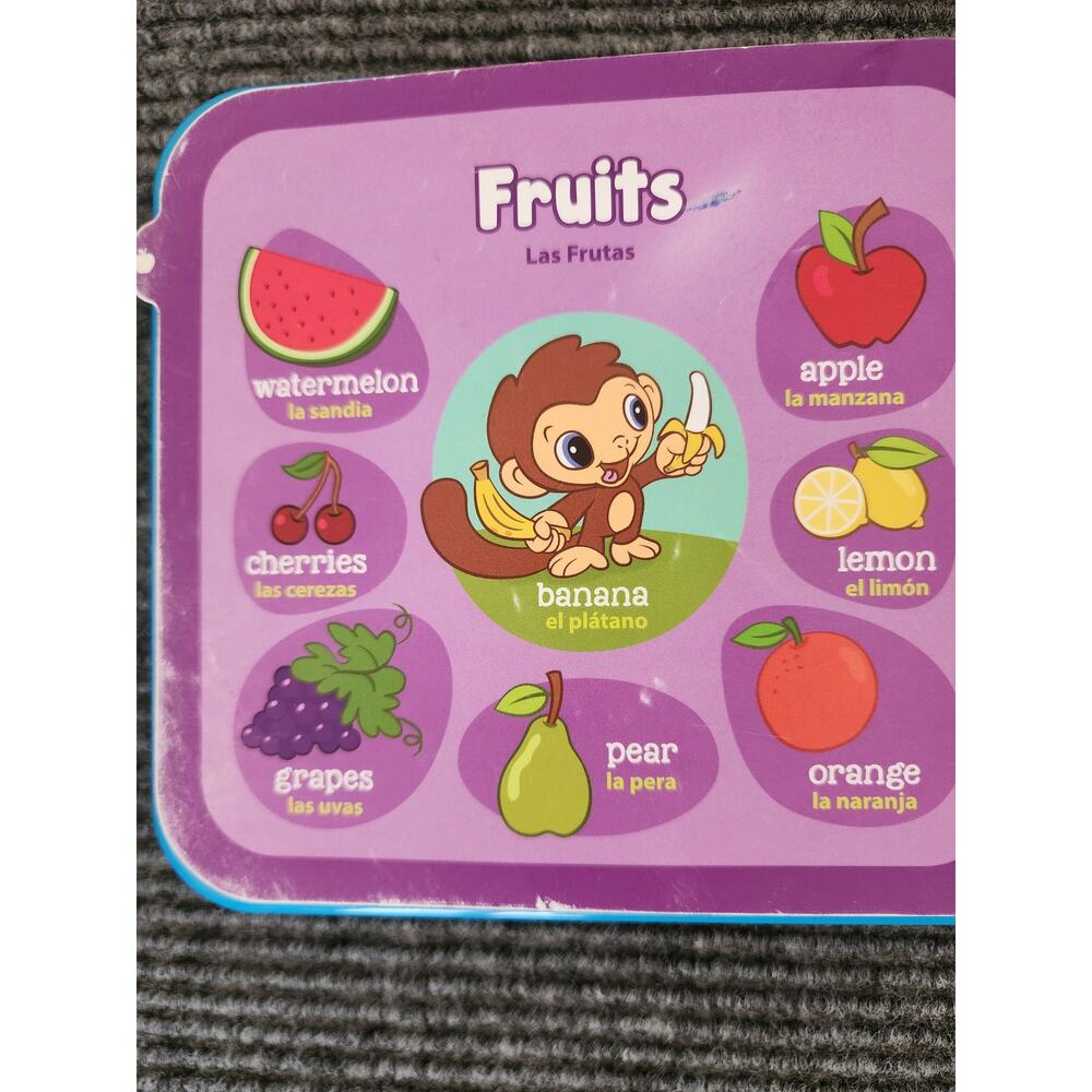 Leap Frog Lot of 3 Electronic Books 100 Animals, 100 Words Working Tested - Picture 4 of 11